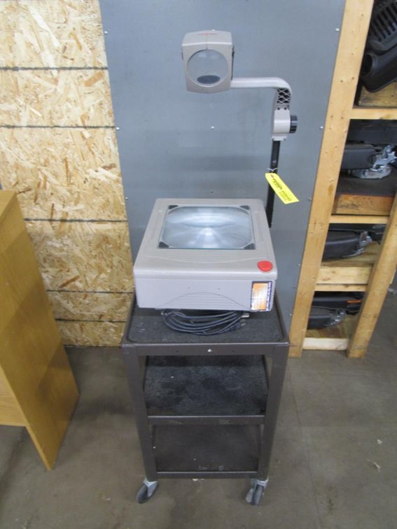 Projector on Cart 