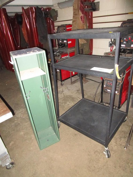 Kids Locker and TV Cart 