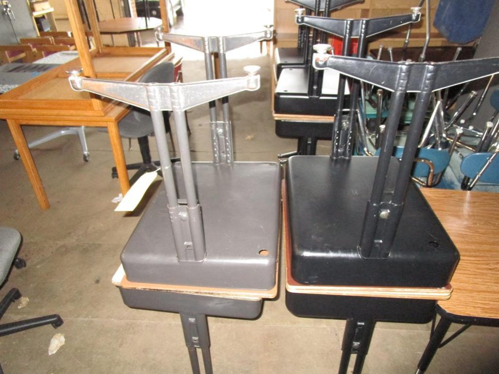 (4) School Desks 