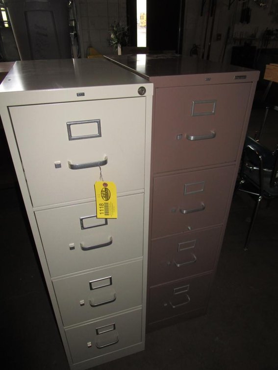 (2) File Cabinets 