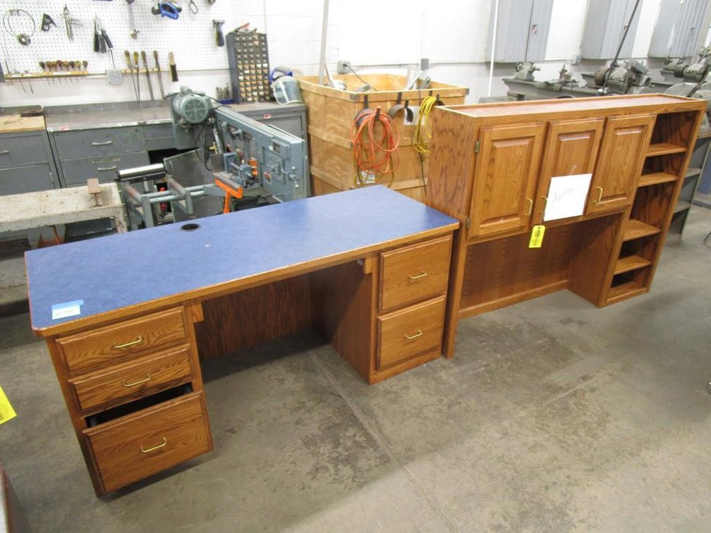 Oak Office Desk