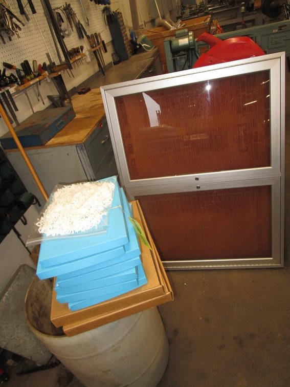 Sign Board with Large Assortment of Letters 