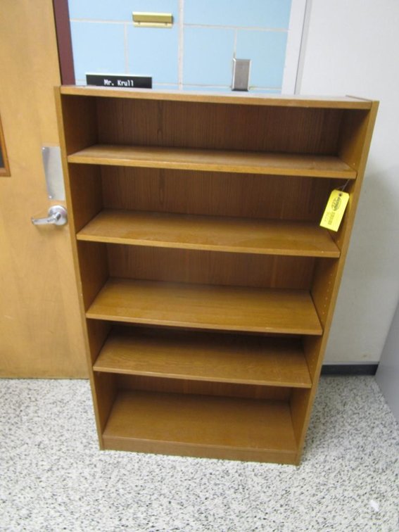 Wood Book Shelf 