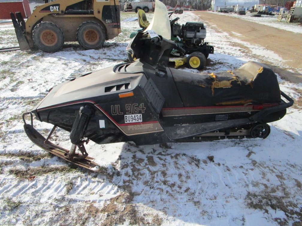 1991 Yamaha Phazer Snowmobile 