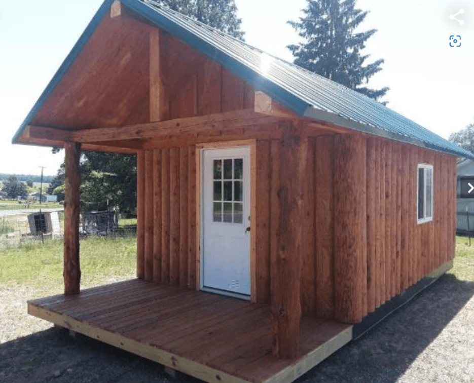 Vertical Log Cabin Kit - to be assembled - Osseo, WI