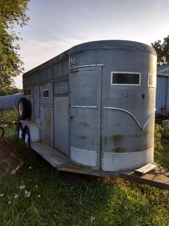 1977 Stidham Extra Tall 6'11'' Two Horse Trailer - Waukesha, WI