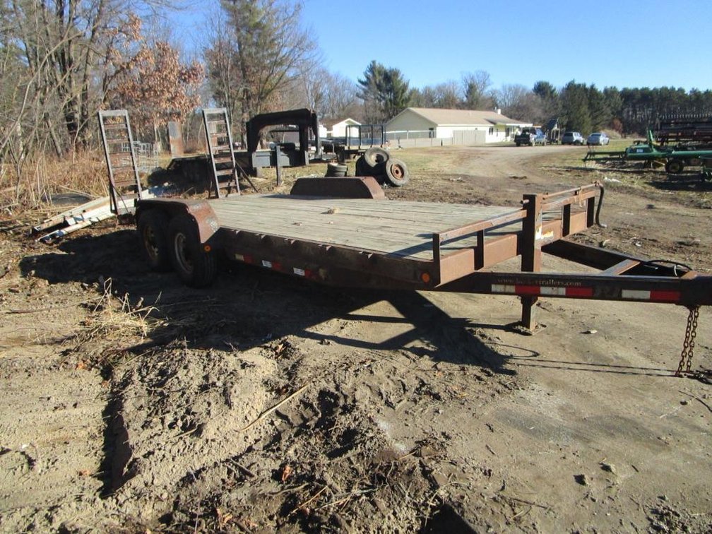 2011 P.J. Car Hauler Trailer, VIN # 4p5cc2023b1150432 - Black River Falls Wi