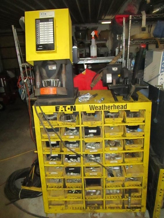 Eaton Hydraulic Hose Maker and Fittings - Prairie Farm WI