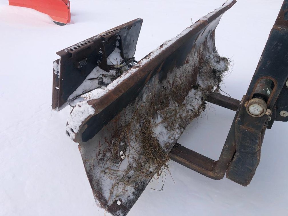 Bobcat Snow Plow - Prairie Farm WI 