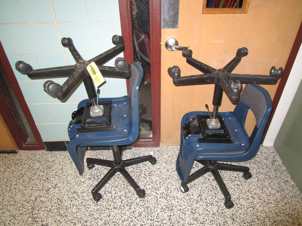 (4) Rolling Chairs 