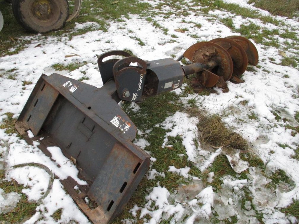 Bobcat Skidsteer Post Auger 