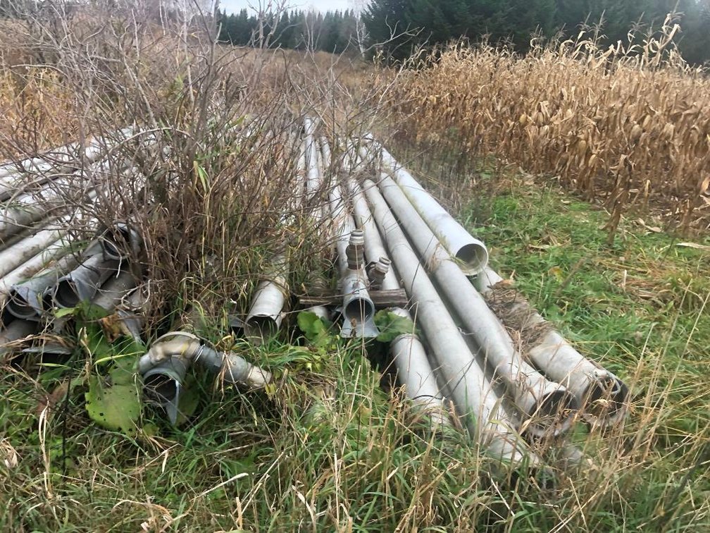 Approx 1300' of Irrigation Pipe