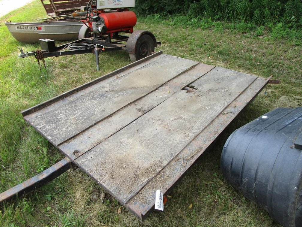 2 Place Snowmobile Trailer
