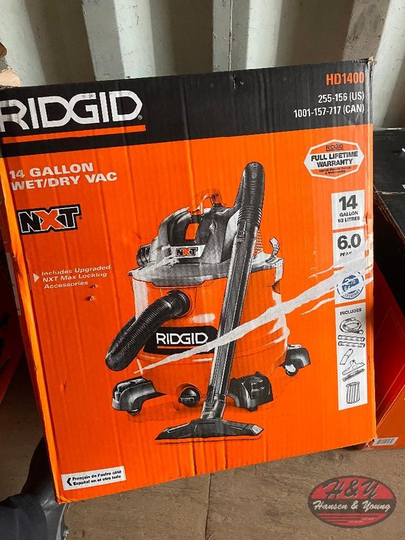 RIDGID 14gal Wet/Dry Vac