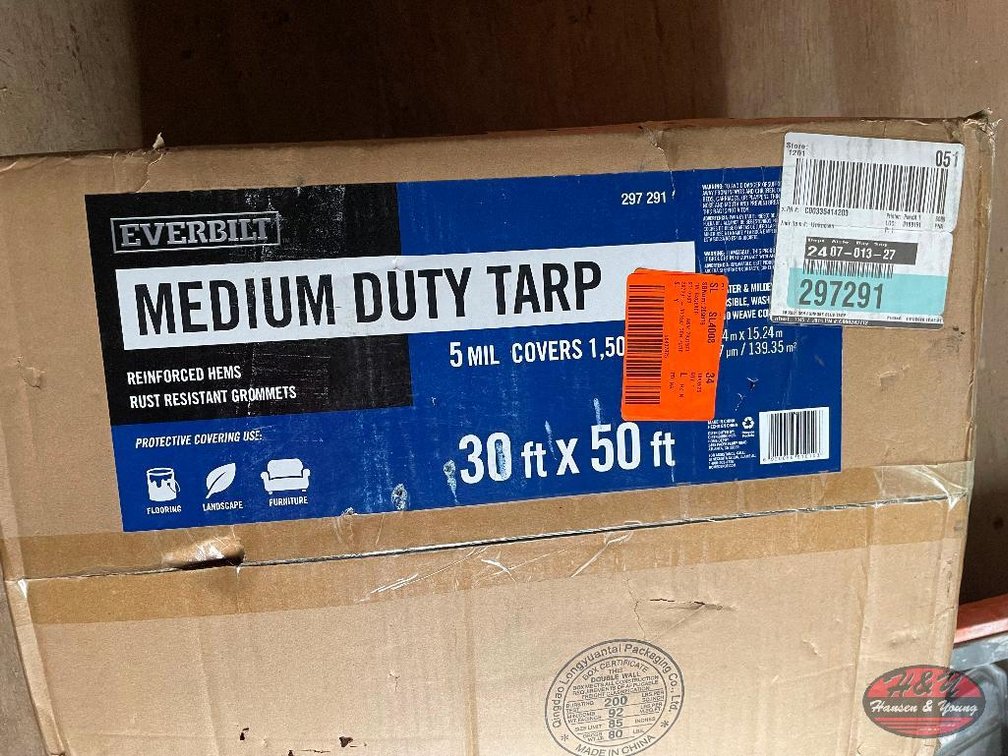 Everbilt Medium Duty Tarp - 30'x50'