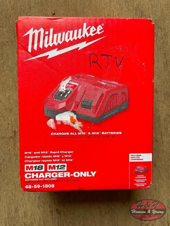 Milwaukee M18 & M12 Rapid Charger