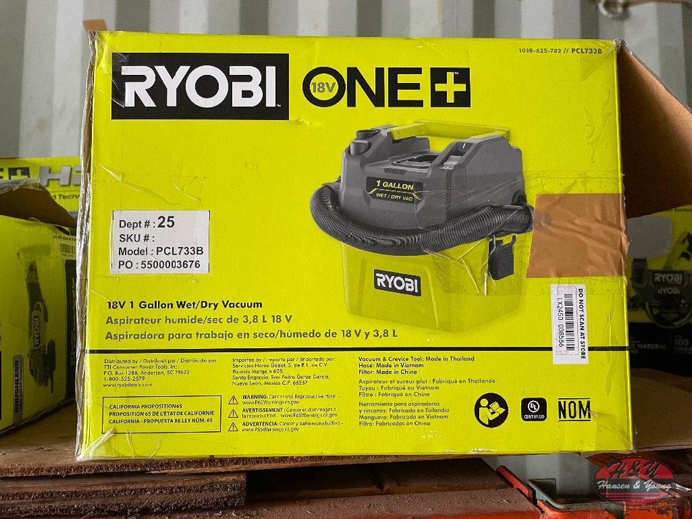 RYOBI 18V 1gal Wet/Dry Vacuum