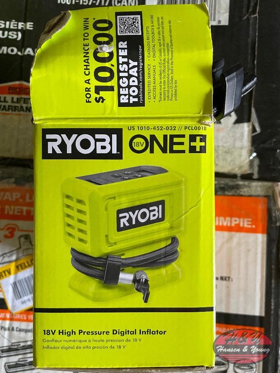 RYOBI 18V High Pressure Digital Inflator