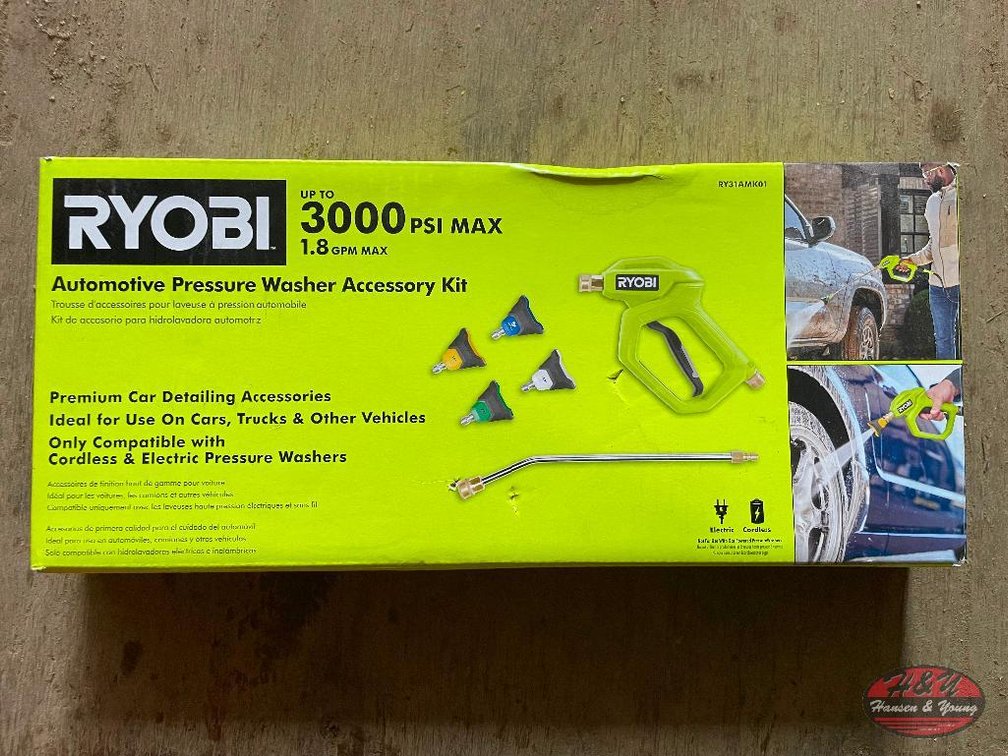 RYOBI Automative Pressure Washer Accessory Kit
