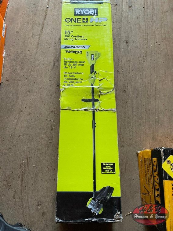 RYOBI 15'' 18V Cordless String Trimmer