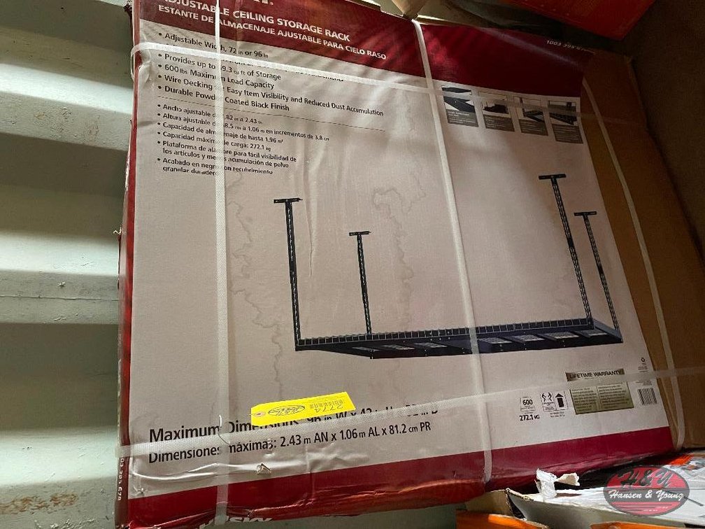 Husky Adjustable Ceiling Storage Rack