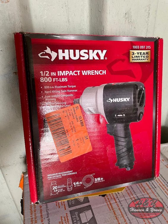 Husky 1/2'' Impact Wrench