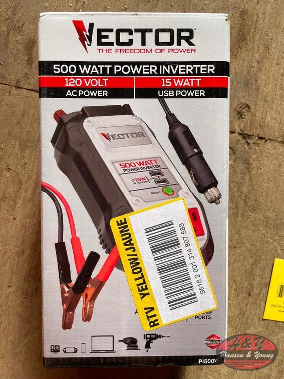 Vector 500 Watt Power Inverter