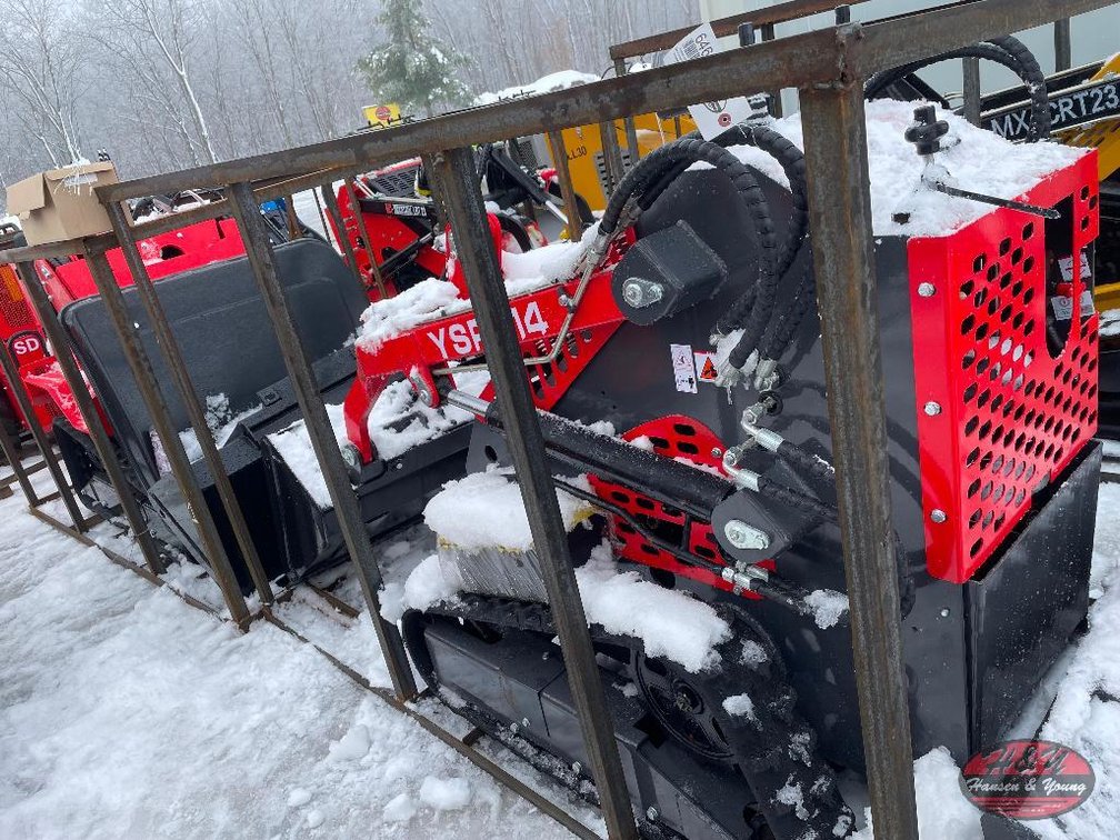 Mini Skidsteer YSRT14 Loader - Red