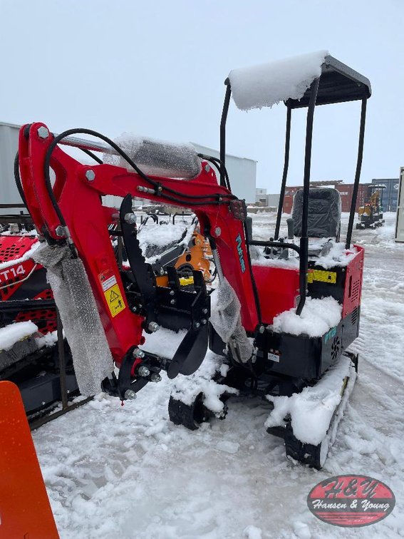 Mini FT13 Excavator - Red