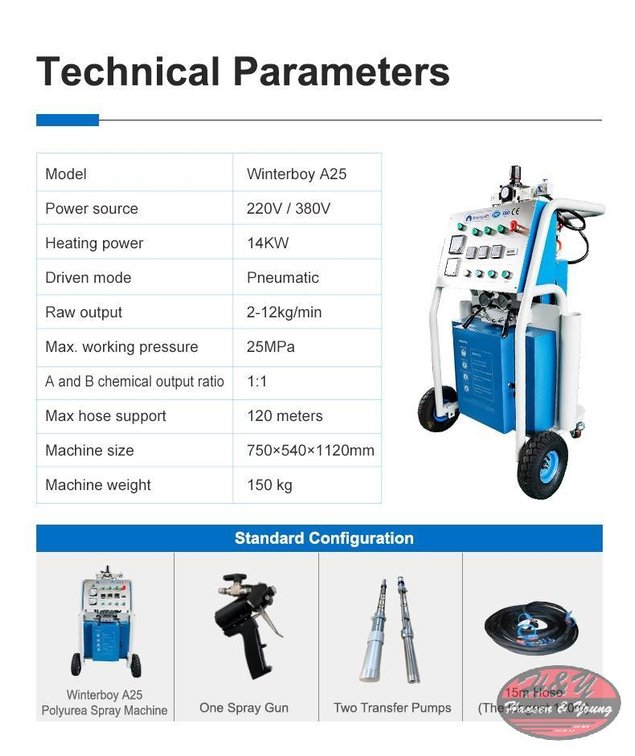 Image for Winterboy A25 Polyurea Spray Machine - Prairie Farm, WI