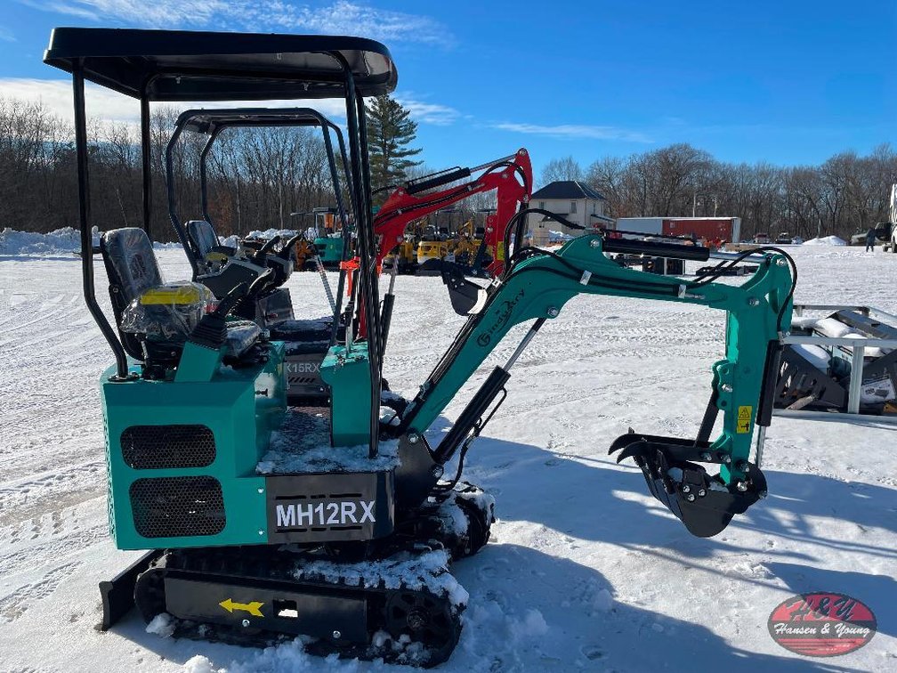Mini MH12RX Excavator - Green