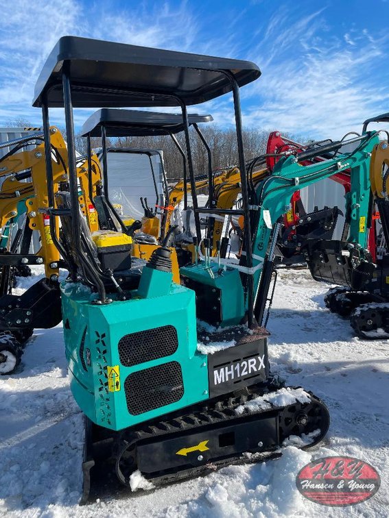 Mini MH12RX Excavator - Green