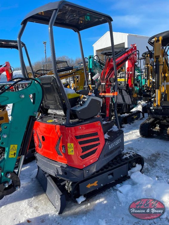 Mini MX15RX Excavator - Red