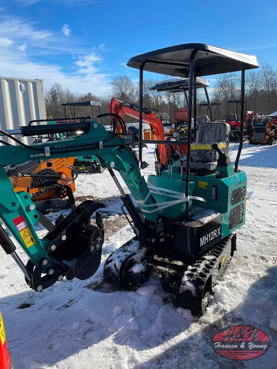 Mini MH12RX Excavator - Green