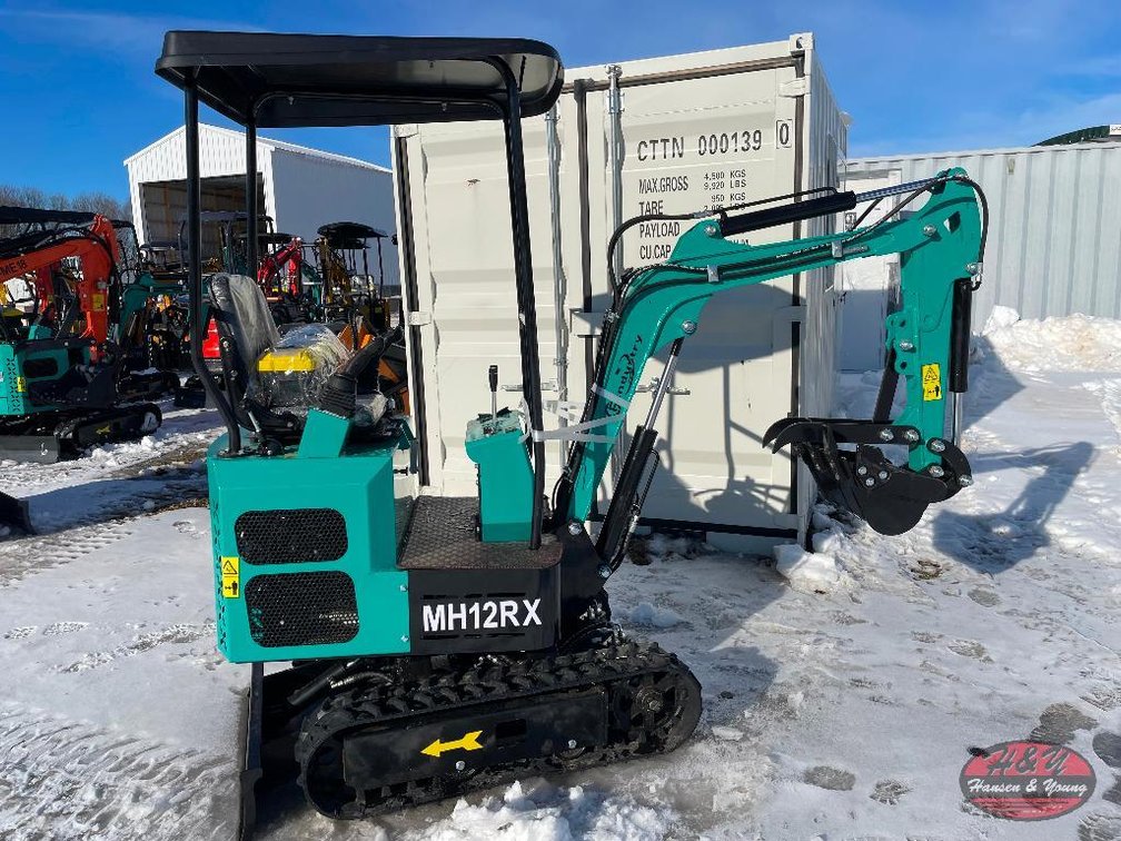 Mini MH12RX Excavator - Green
