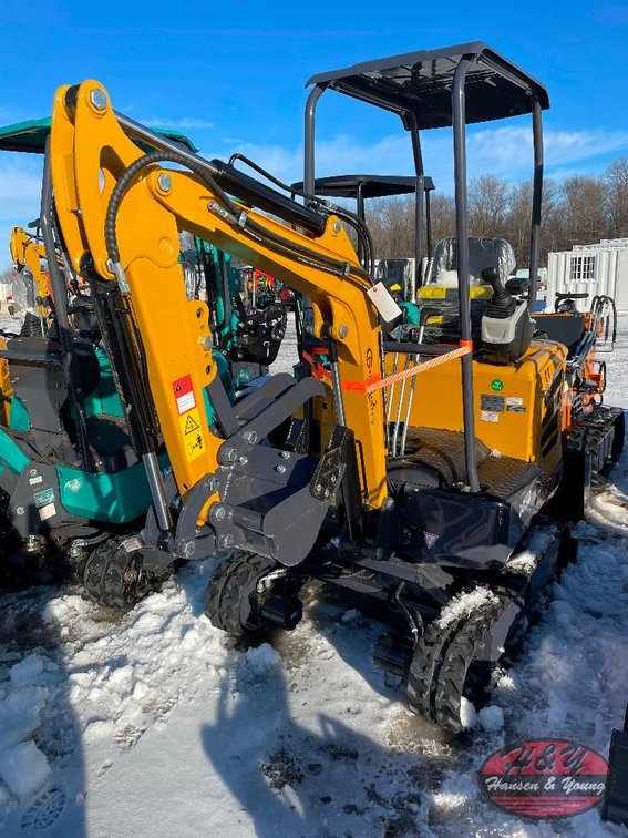 Mini MX20 Excavator - Yellow/Orange