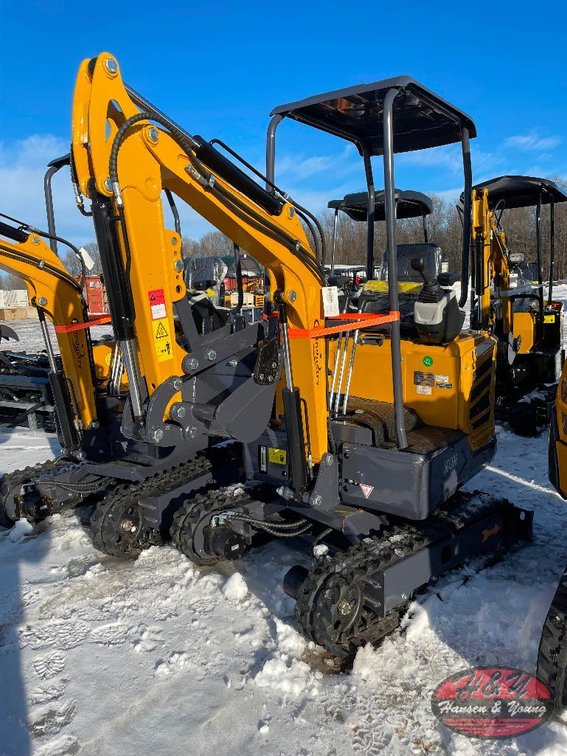 Mini MX20 Excavator - Yellow/Orange
