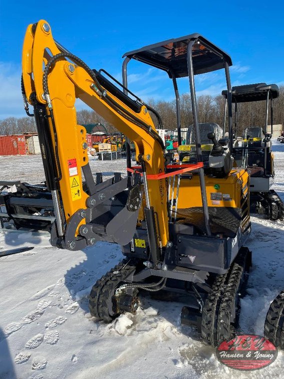 Mini MX20 Excavator - Yellow/Orange