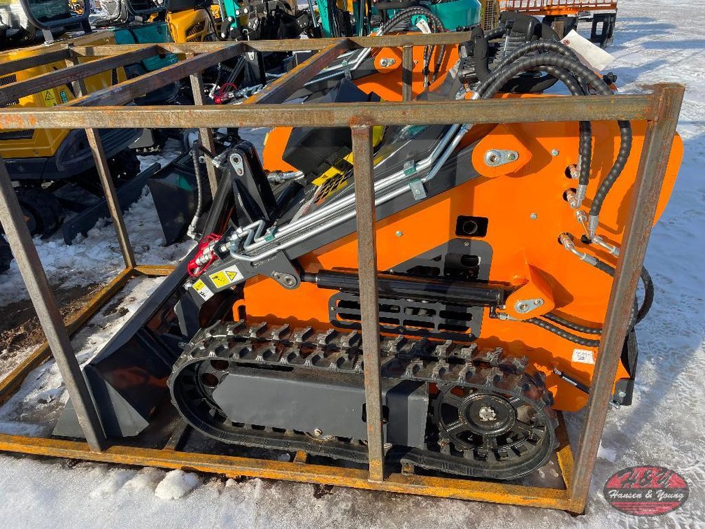 Mini Skidsteer Loader - Orange
