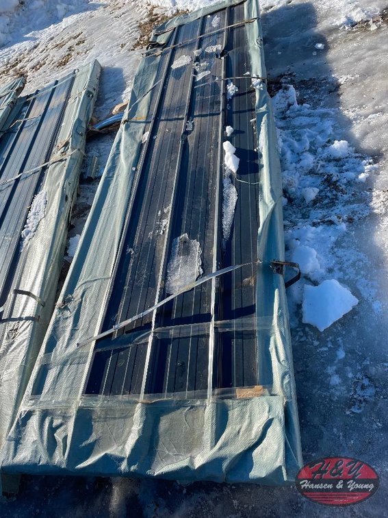 (100) 12' Sheets of Galvalume Steel Siding Roofing