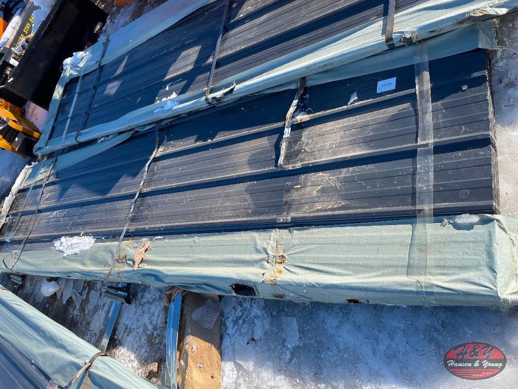 (100) 12' Sheets of Galvalume Steel Siding Roofing
