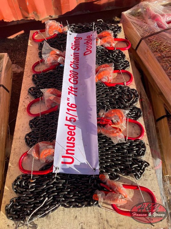 (8) 7' Double Legs Lifting Chain Sling