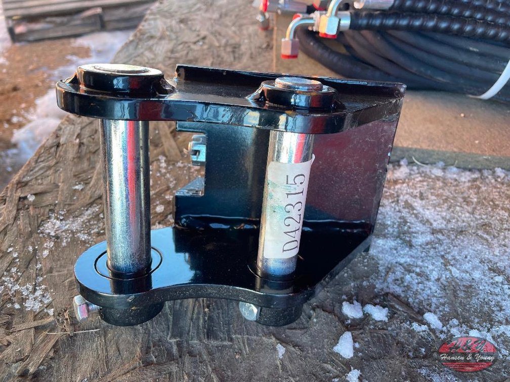 Quick Coupler - To Fit 1-2 Ton Excavator - Pin Hole 1''
