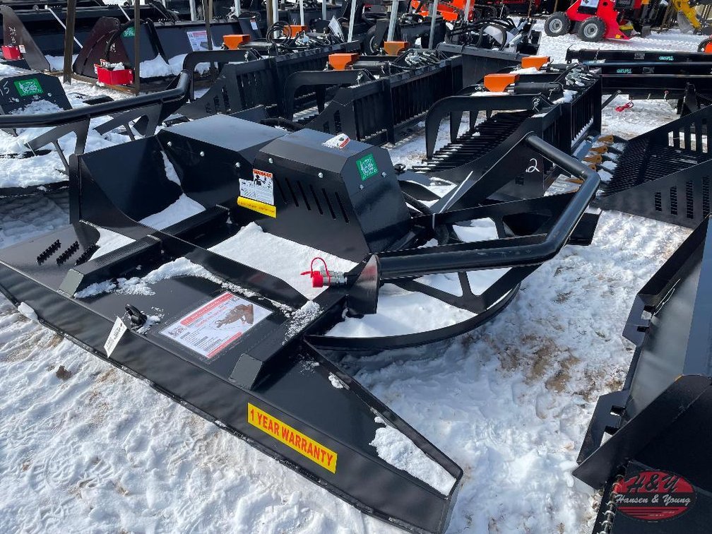 72'' Skidsteer 4-Blade Brush Cutter