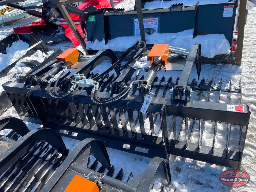 Skidsteer Rock Grapple Bucket