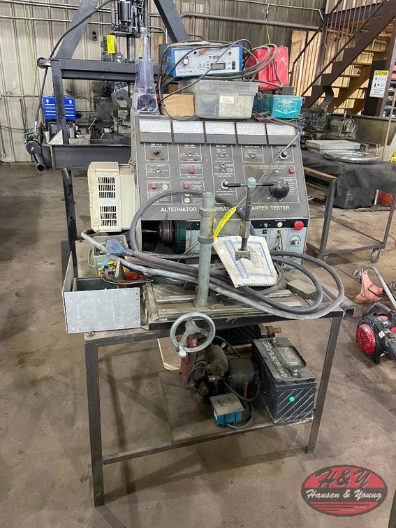 Starter, Alternator and Generator Test Stand
