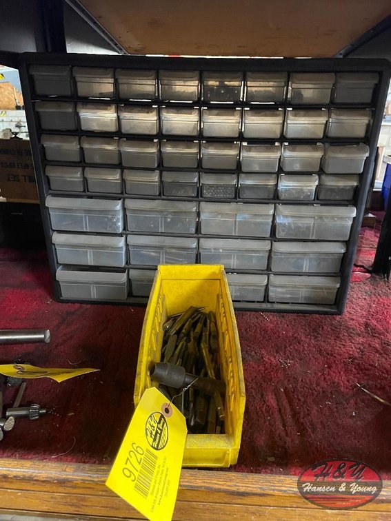 Bin and Organizer of Taps