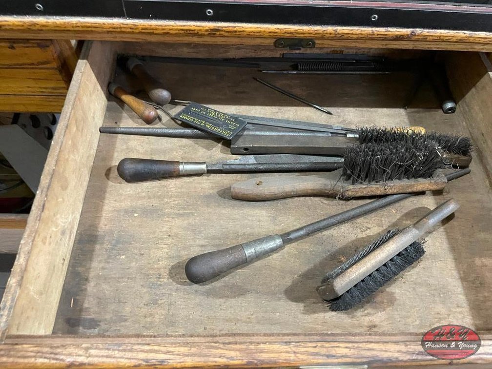Drawer of Files and Wire Brushes