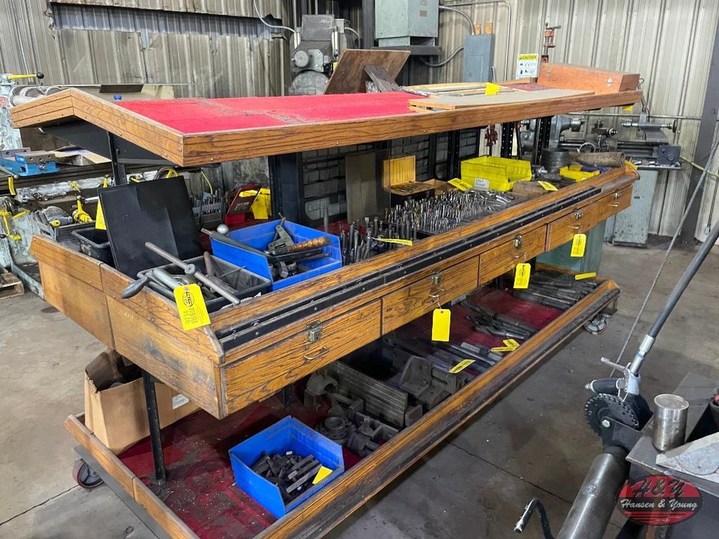 Wood Machinist Cart