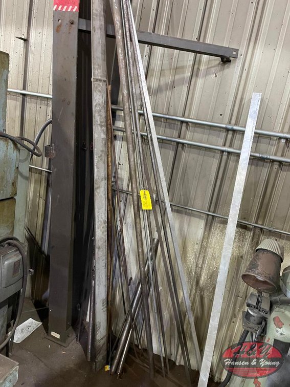 Metal and Shafts in Corner